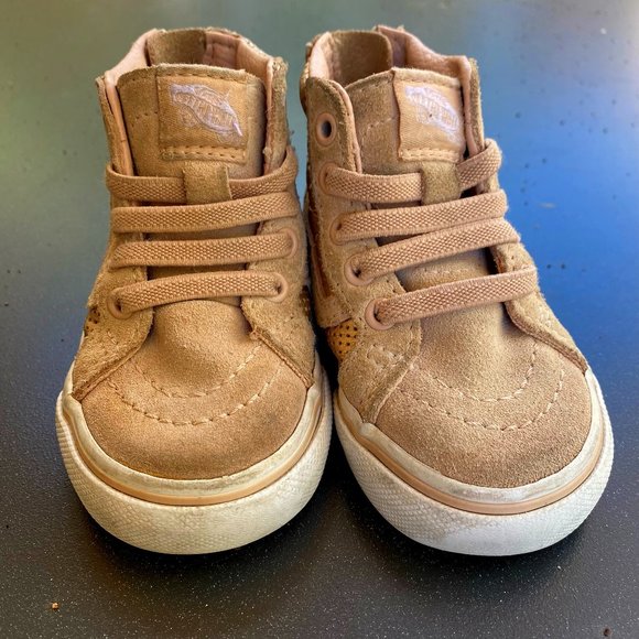 Toddler Sk8-Hi Zip Shoe - pink - Picture 1 of 5